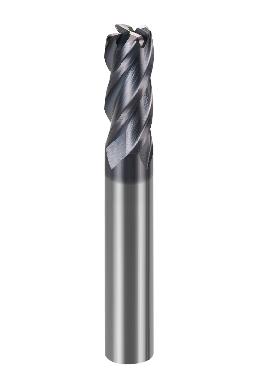 4 Flute Round Nose End Mills