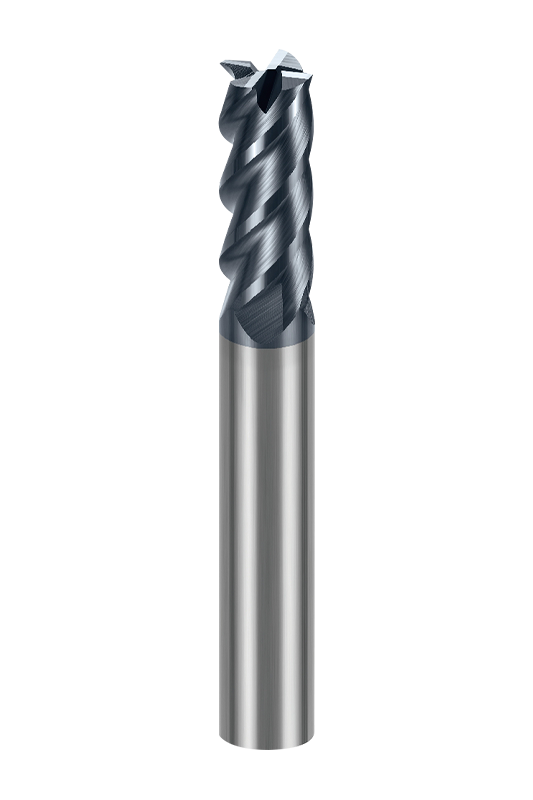High-Precision 4 Flute Flat End Mills
