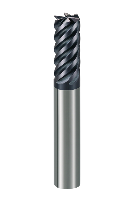 High-Precision 6 Flute Flat End Mills