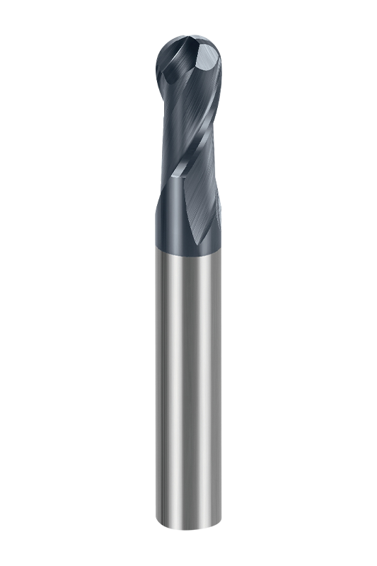 Ultra Hard 2 Flute Ball Nose End Mills